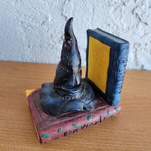 Harry Potter Sorting Hat Bookend (ONE!) Enesco Vtg 2000 Hogwarts Collectible